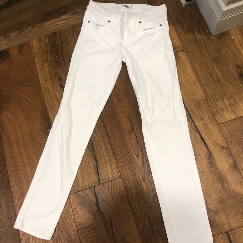 Paige brand white jeans